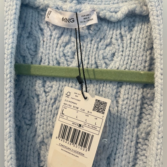 Mango textured knitted sweater - Picture 3 of 4